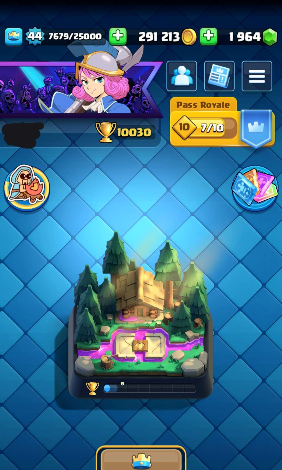 продажа аккаунта к игре Clash Royale